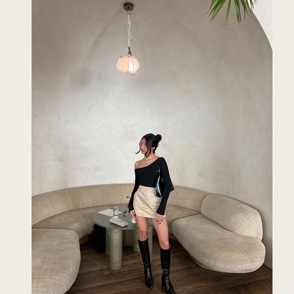 Vintage Hugo Buscati Silk Mini Skirt - Picture 5 of 8